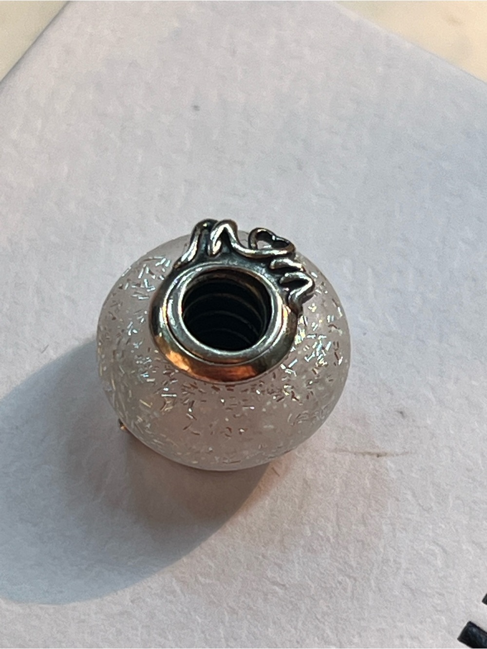 Pandora Love/Mom Murano Charm